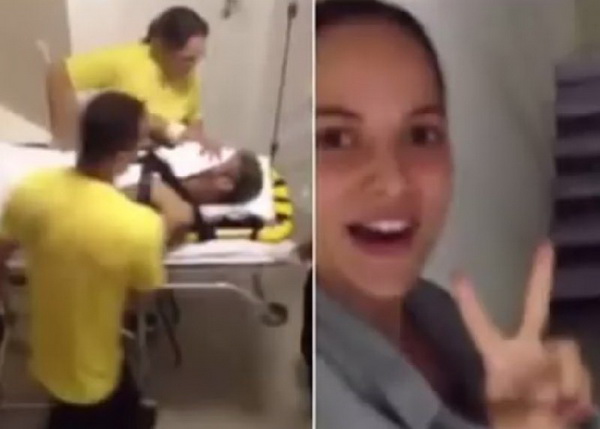 พยาบาลสาวหัวเราะเยาะ ′เนย์มาร์′ เจ็บหนักนอนรถเข็นโดนไล่ออกแล้ว (ชมคลิป)