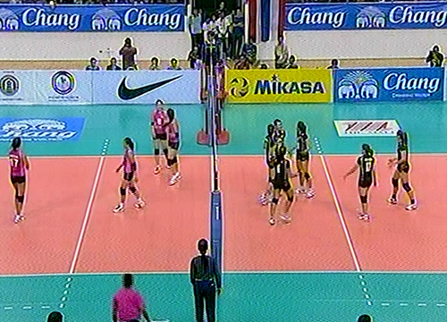 วอลเลย์สาวไทยชนะมองโกเลีย3-0เซต