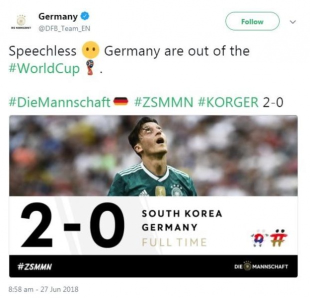 ทีมเยอรมันขอโทษแฟนบอล ทำให้ผิดหวัง เลิฟซัดลูกทีมสมควรแพ้!!