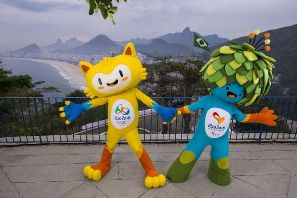 บราซิลเปิดตัวแมสค็อตโอลิมปิก-พาราลิมปิกเกมส์แล้ว