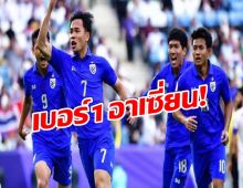 เผยอันดับโลก ทีมชาติไทย หลังจบ เอเชียนคัพ 2023 รั้งเบอร์ 1 อาเซียน