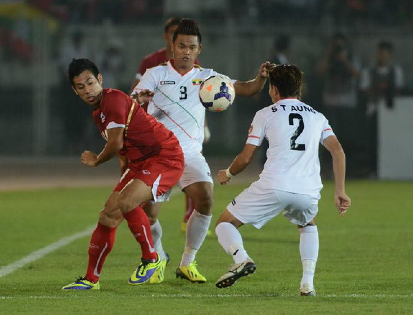 ทีมชาติไทยไล่เจ๊าเมียนมาร์ 1-1 ลิ่วตัดเชือก - ฟุตบอลชาย ซีเกมส์ ครั้งที่ 27