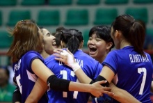 วอลเลย์บอลสาวไทยอัดอิหร่าน 3-0 เซต ศึกชิงแชมป์โลกรอบคัดเลือก 
