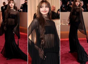 ซีนระดับโลก ลิซ่า บนพรมเเดงงานลูกโลกทองคำ สวยทรงพลังสุดๆ