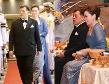 ในหลวง พระราชินี ทอดพระเนตรการแสดงคอนเสิร์ตทัพฟ้าคู่ไทยฯ