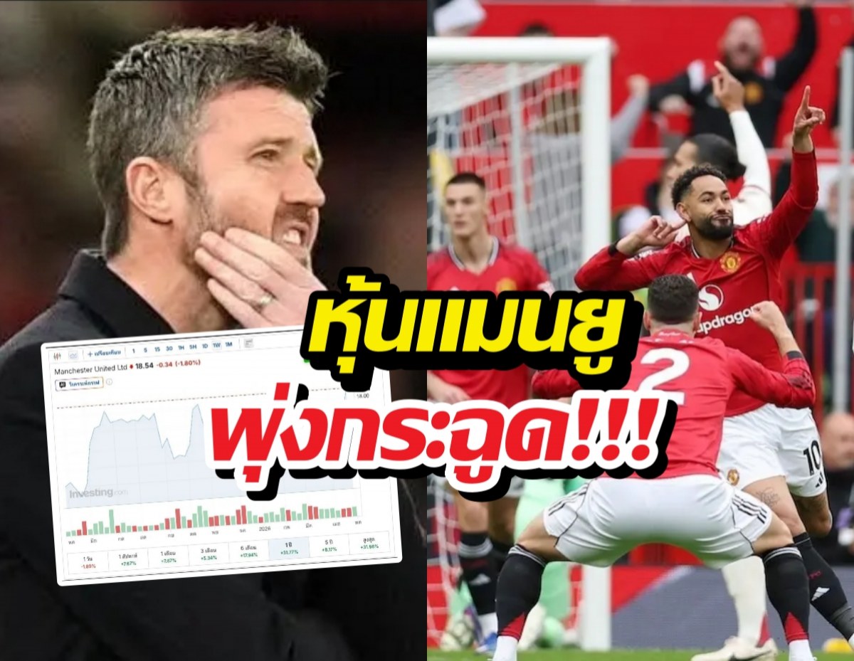รวยเละ! หุ้นผีแดงดีดกระฉูด! รับขวัญชัยชนะแดงเดือด