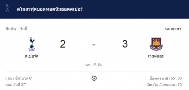 ไก่ช็อคโดนค้อนแซงดับ 3-2 ร่วงคาราบาว คัพ (มีไฮไลต์)