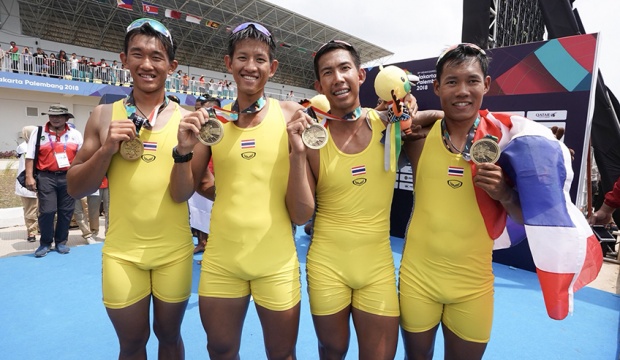 เรือพายไทยคว้าเพิ่ม 2 เหรียญทองแดง เอเชียนเกมส์ 2018