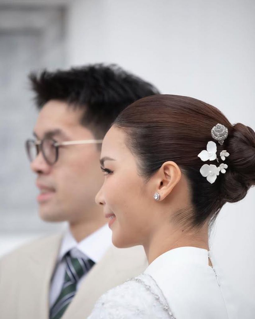 สวยหล่อเหมาะสม คู่รักนักเเบดฯ วิวาห์หวานคนทั้งวงการเเห่ยินดี