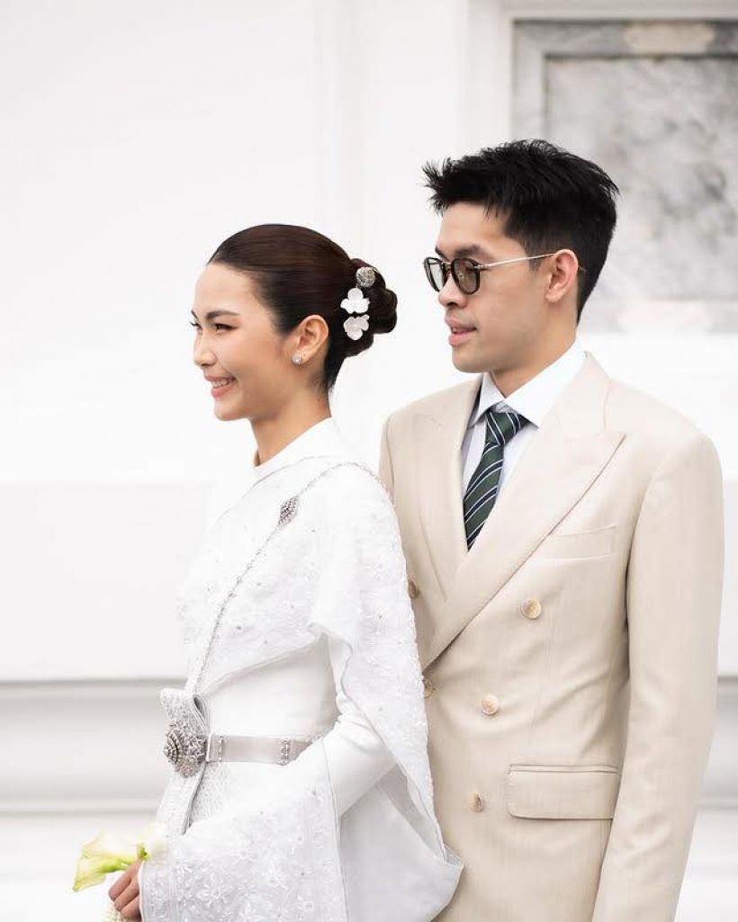 สวยหล่อเหมาะสม คู่รักนักเเบดฯ วิวาห์หวานคนทั้งวงการเเห่ยินดี