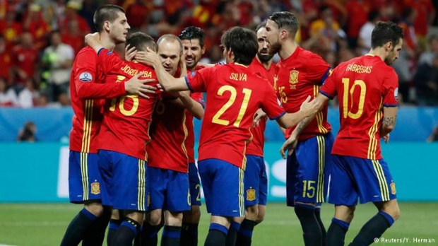 สเปน ขึ้นเป็นเต็ง 1 ที่จะคว้าแชมป์ยูโร 2016