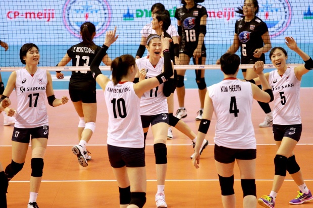 สาวไทย แพ้4เกมติด! พ่าย โสมขาว 1-3