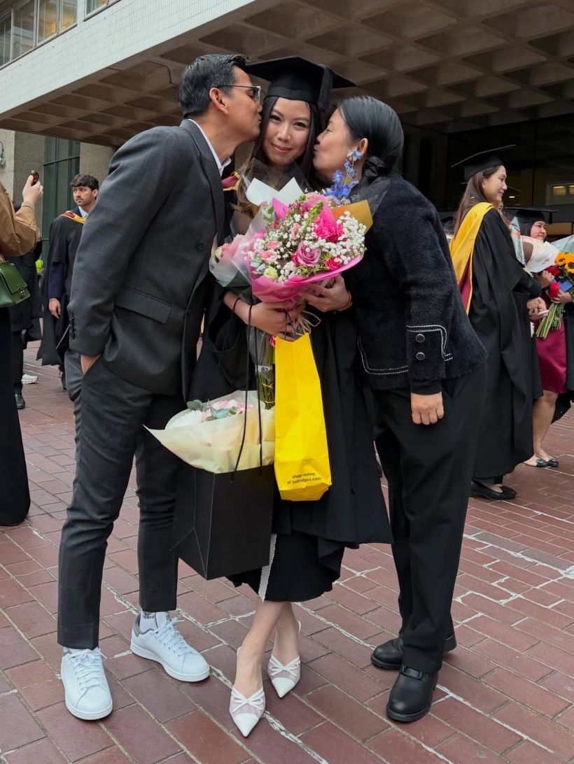 ซิโก้ หายเหนื่อย! ส่งลูกสาวถึงฝั่งฝันจบป.โท ที่อังกฤษแล้ว