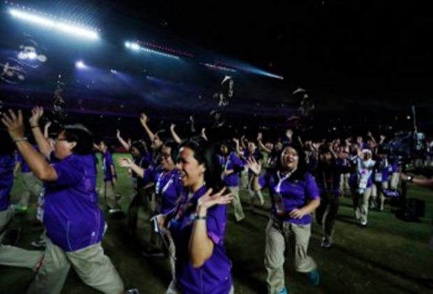 พิธีปิดซีเกมส์สุดประทับใจ! “สิงคโปร์” ส่งไม้ต่อให้ ‘มาเลเซีย′ เจ้าภาพครั้งที่ 29