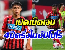  เปิดค่าเหนื่อย ชนาธิป 4ปีครึ่งในซัปโปโรก่อนย้ายซบฟรอนตาเล่