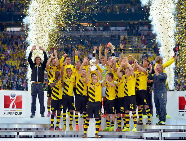 เสือเหลือง ขย้ำ เสือใต้ 2-0 ซิวแชมป์ เยอรมัน ซูเปอร์คัพ