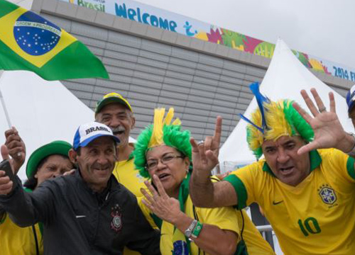 บราซิลพร้อมรับแฟนบอลกว่า6แสนร่วมบอลโลก