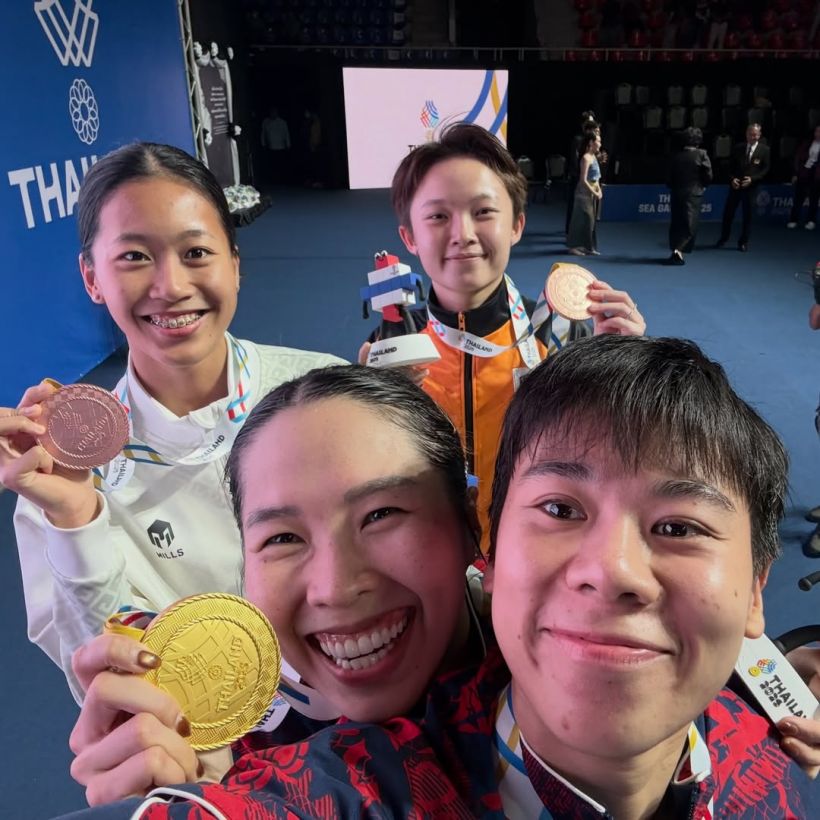16 ปีที่รอคอย! เมย์ รัชนก คว้าทองซีเกมส์ครั้งเเรกในชีวิต