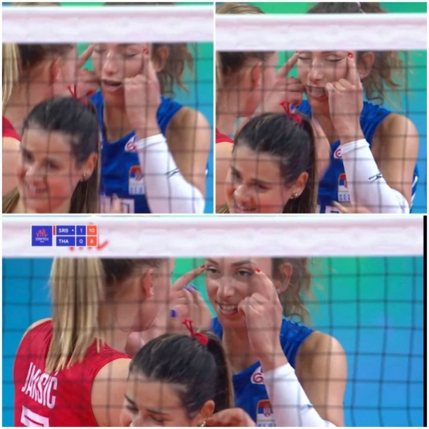 FIVB ลงดาบ ลิเบอโร่สาวเซอร์เบีย แสดงท่าทางเหยียดเชื้อชาติ