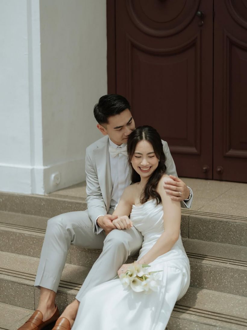 สวยหล่อเหมาะสม! นักเเบดทีมชาติ วิวาห์หวานคนทั้งวงการเเห่ยินดี