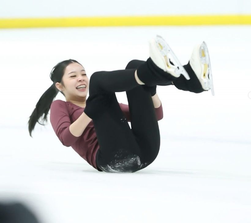 สวยจึ้ง..น้องแตงโมลูกแม่แจง นักสเก็ตทีมชาติ เตรียมร่วมโชว์เปิดซีเกมส์