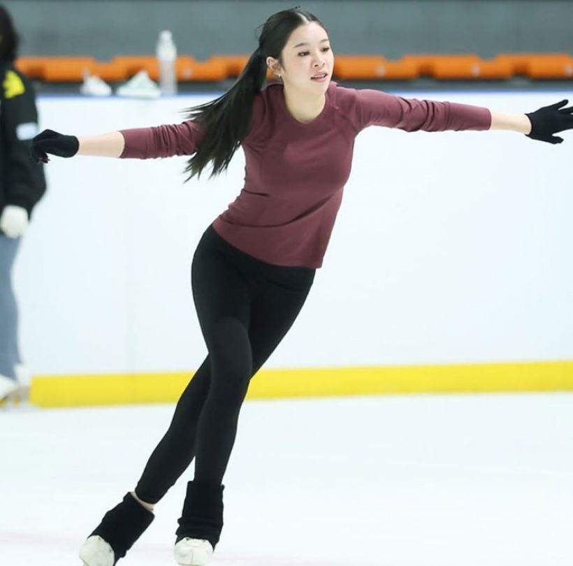 สวยจึ้ง..น้องแตงโมลูกแม่แจง นักสเก็ตทีมชาติ เตรียมร่วมโชว์เปิดซีเกมส์