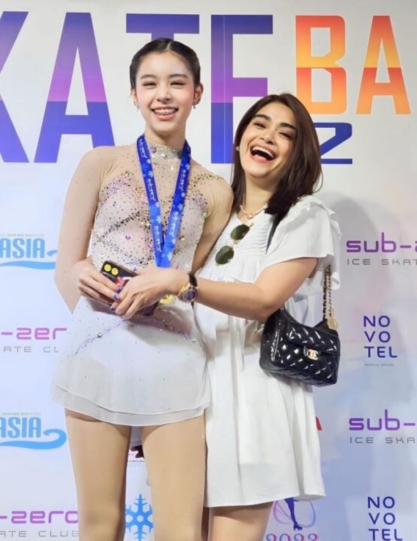 สวยจึ้ง..น้องแตงโมลูกแม่แจง นักสเก็ตทีมชาติ เตรียมร่วมโชว์เปิดซีเกมส์