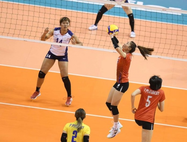 วอลเลย์สาวไทย ไร้ปัญหา ไล่ตบ ไต้หวัน ประเดิมศึกคัดเลือกโอลิมปิก 2020