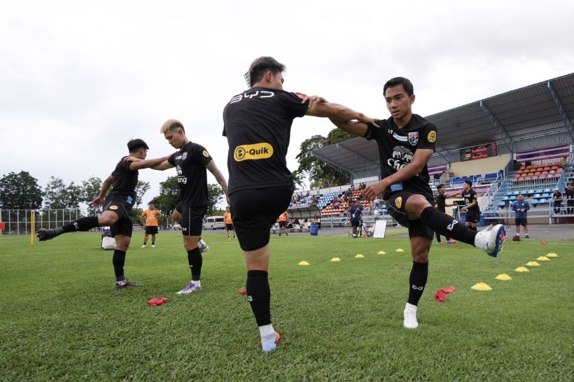 ช้างศึก ซ้อมเข้ม! เตรียมบู๊คิงส์คัพ 51 ประเดิมพบฟิจิ