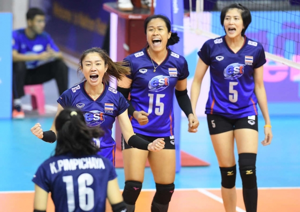 ตบสาวไทย พ่ายโสมขาว ตามฟอร์ม ศึกลูกยาง เนชั่นส์ ลีก