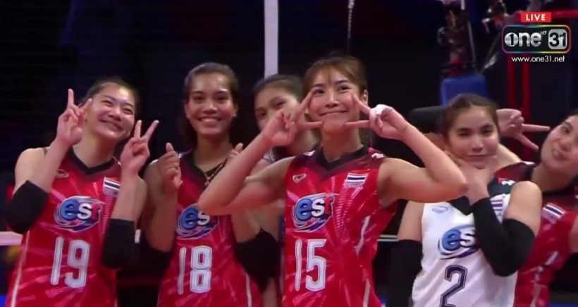 ฟ้าลิขิต!!วอลเลย์บอลสาวไทย ชนะจีน สุดมัน 3-2 ศึกเนชั่นส์ ลีก 2022