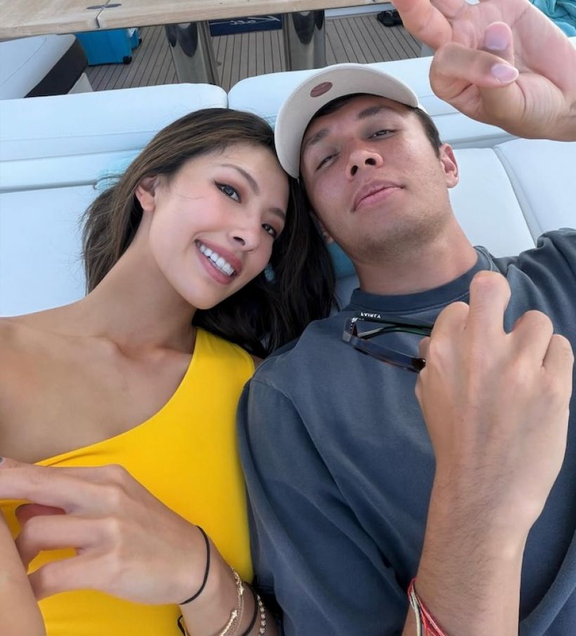 อิจฉาตาร้อน! นักแข่งF1 สายเลือดไทย ควงแฟนสาวเที่ยว