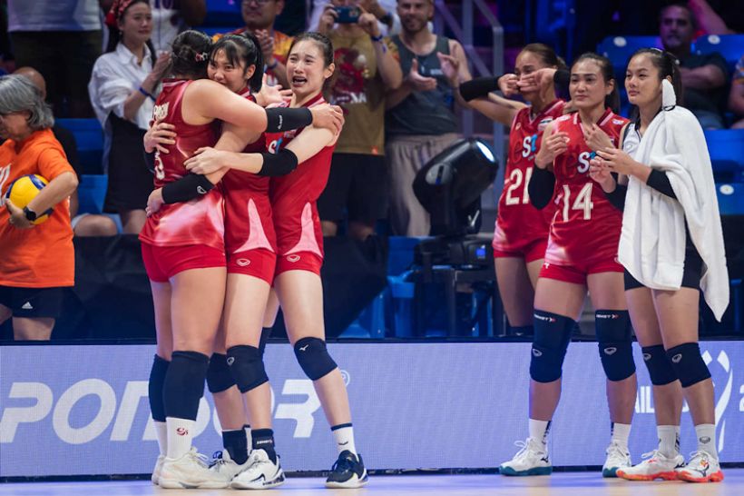 วอลเลย์บอลหญิงไทย รอดตกชั้นเนชั่นส์ ลีกหวุดหวิด! เผยอันดับโลกล่าสุด