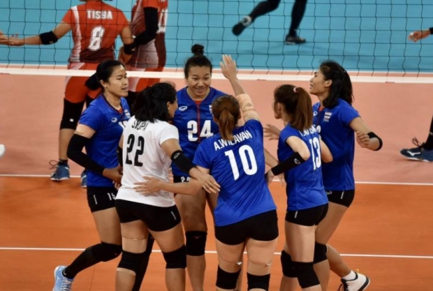 ตบสาวไทย ประเดิมทุบ อินโดนีเซีย สบายมือ 3-0 เซต ศึกซีเกมส์ ครั้งที่ 30