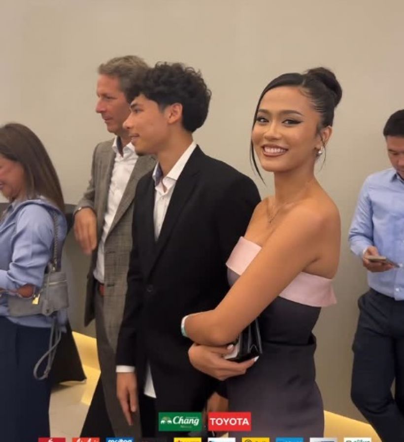 ดึงดูทุกสายตา!เบน เดวิส ควงหวานใจนางงามคนสวยออกงาน