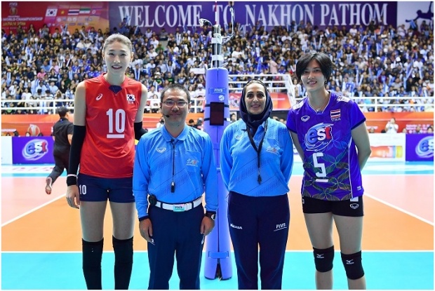 วอลเลย์สาวไทยพ่าย ‘โสมขาว’0-3เซตจบที่2กลุ่มบีคัดเวิลด์คัพ