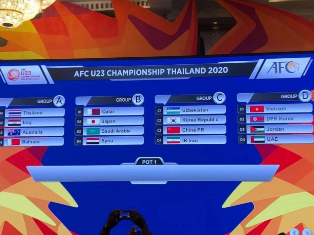 มีลุ้น! ช้างศึกร่วมสายออสซี่-อิรัก-บาห์เรน AFC U-23