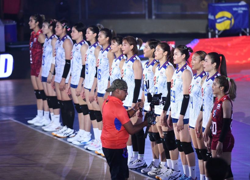 สุดต้าน!ตบสาวไทย พ่ายแกร่งดัตช์ 0-3 เซต ประเดิม VNL สัปดาห์ที่ 3