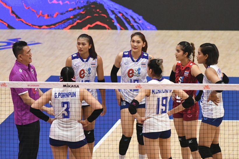 สุดต้าน!ตบสาวไทย พ่ายแกร่งดัตช์ 0-3 เซต ประเดิม VNL สัปดาห์ที่ 3